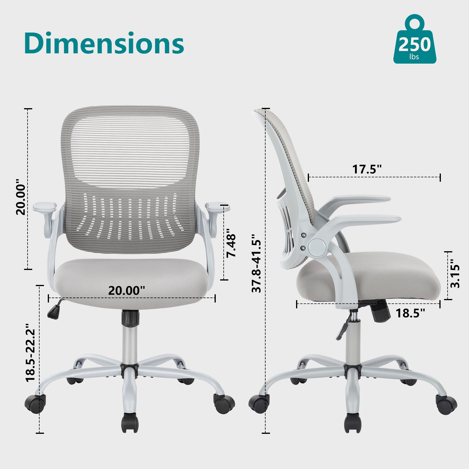 Standing Desk High Office Chair