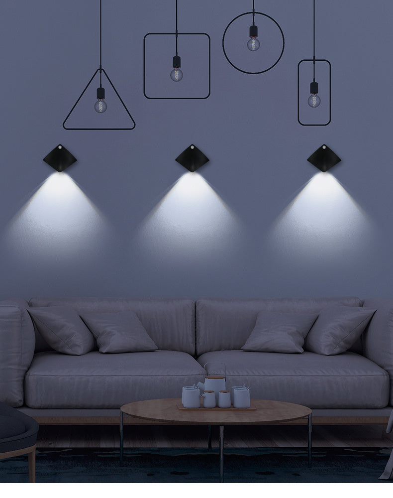 Wireless USB Rechargeable Wall Lamp