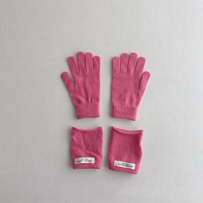 Personalized Winter Five-Finger Gloves