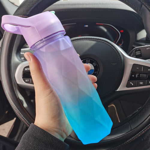 Outdoor Fitness Spray Water Bottle