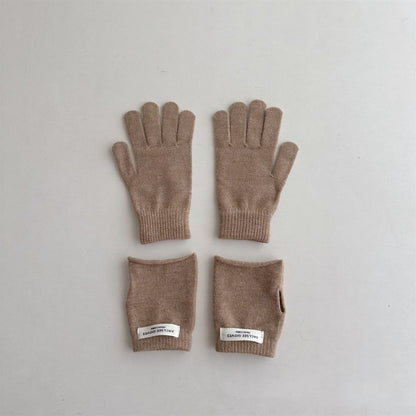 Personalized Winter Five-Finger Gloves