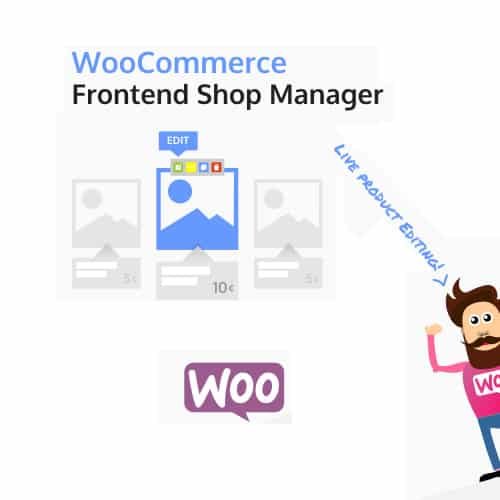 WooCommerce Frontend Manager GROUP & STAFF