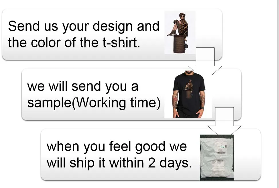 Custom T Shirt for Men Front Back Print Make Your Design Logo Text Gift Tshirt 100% Cotton Made in US - Image 15