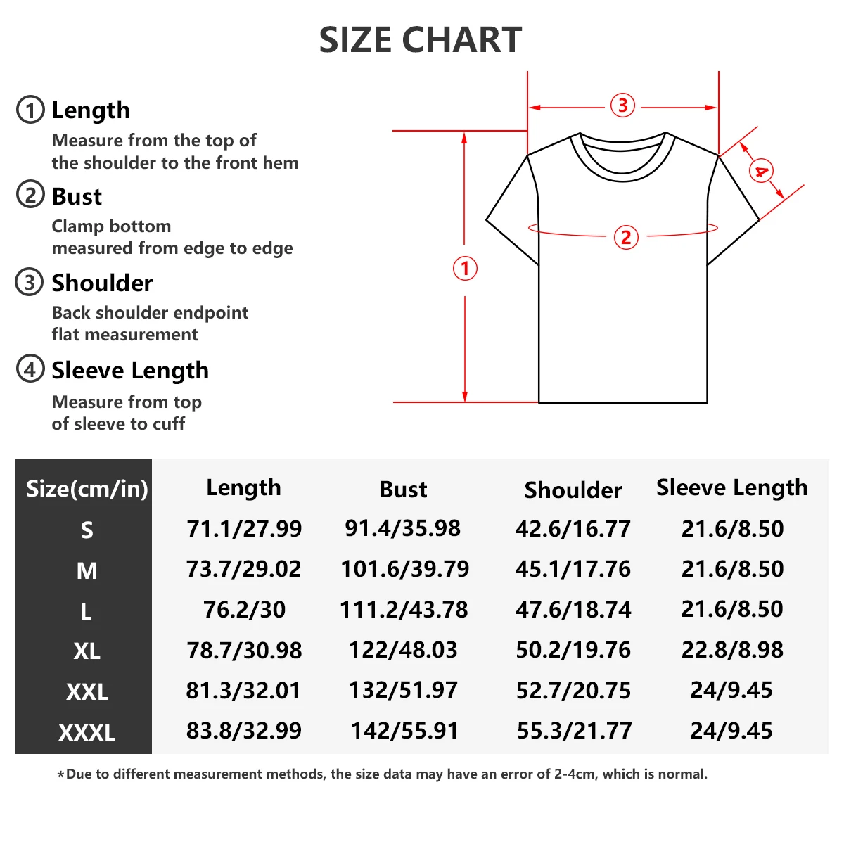 Custom T Shirt for Men Front Back Print Make Your Design Logo Text Gift Tshirt 100% Cotton Made in US - Image 3