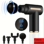 Percussion Mini Massage Gun Portable Handheld Massager for Back Neck Shoulder Leg Muscle Pain Relief Daily Relaxation