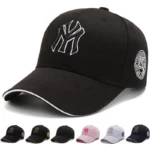 Fashion Letters MY Embroidery Baseball Cap For Women Men Cotton Unisex-Teens Snapback Flat Bill Hip Hop Tide Hats Visors Sun Hat