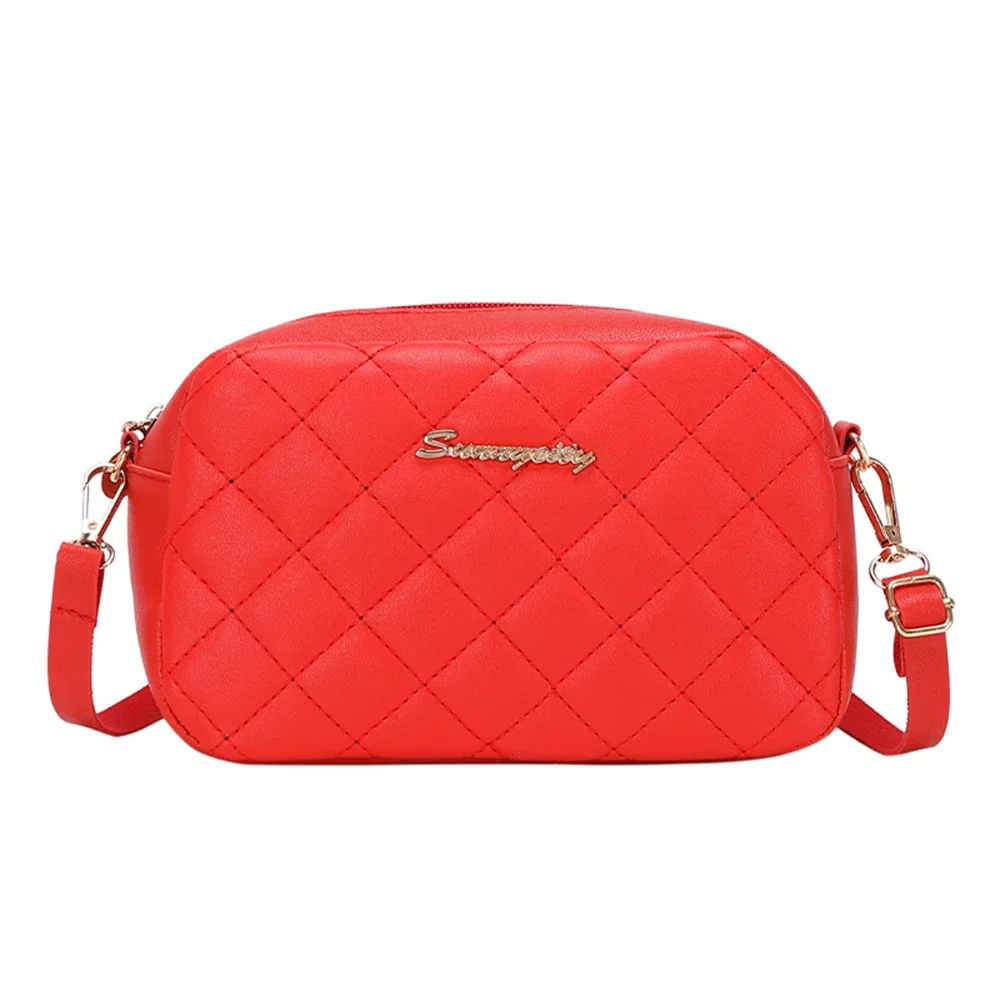 2026 tassel women's small crossbody bag trend diamond grid embroidery camera women's shoulder bag fashion chain crossbody bag - Image 10
